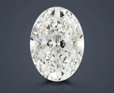 11.12ct F VVS2 Rare Carat Ideal Cut Oval Lab Grown Diamond
