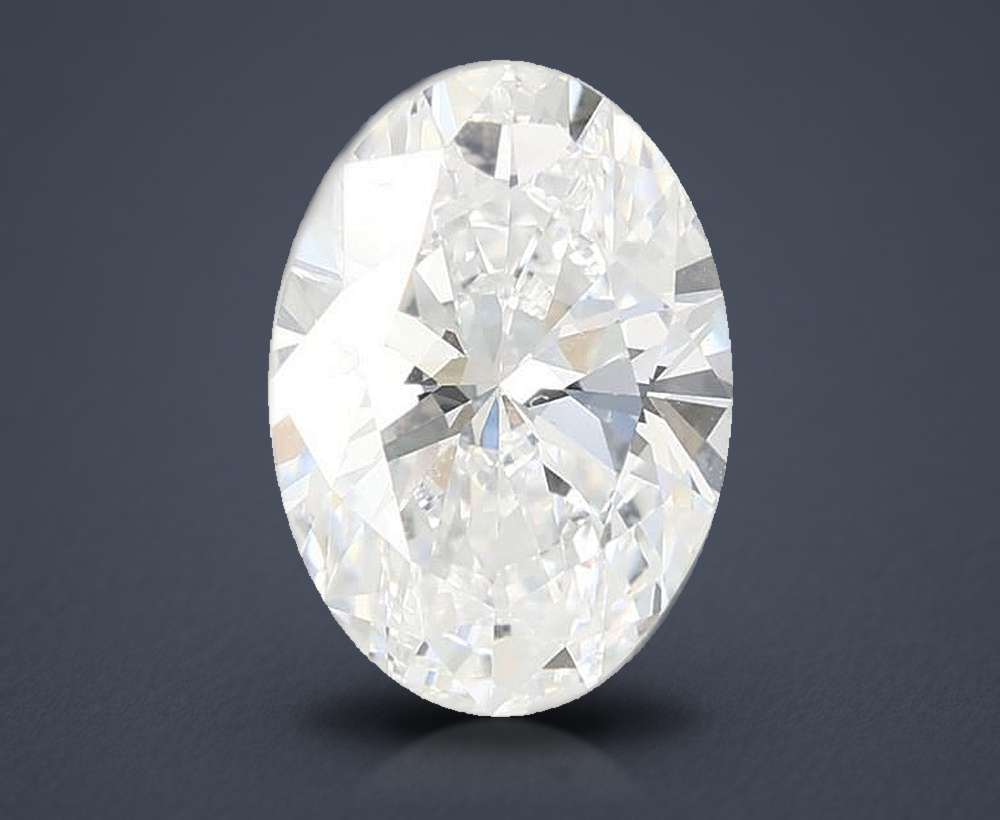 1.52ct D VVS2 Rare Carat Ideal Cut Oval Lab Grown Diamond