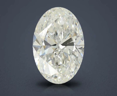 5.08ct F VS1 Rare Carat Ideal Cut Oval Lab Grown Diamond