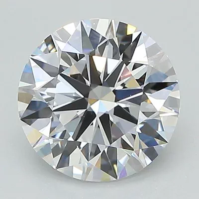 1.59ct D VVS1 Rare Carat Ideal Cut Round Lab Grown Diamond