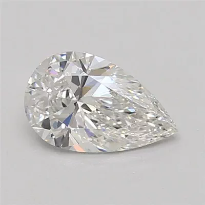 1.06ct E VS1 Rare Carat Ideal Cut Pear Lab Grown Diamond