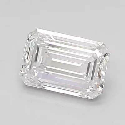 1.06ct E VS2 Rare Carat Ideal Cut Emerald Lab Grown Diamond