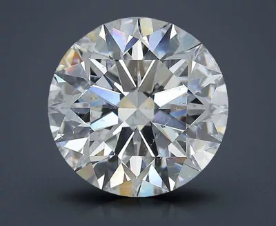 4.72ct F SI1 Rare Carat Ideal Cut Round Diamond