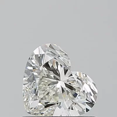 0.70ct K VVS2 Rare Carat Ideal Cut Heart Diamond