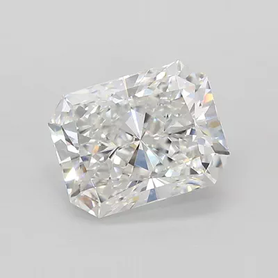 3.02ct E VS1 Rare Carat Ideal Cut Radiant Lab Grown Diamond