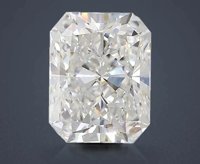 3.02ct E VS1 Rare Carat Ideal Cut Radiant Lab Grown Diamond