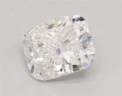 3.25ct E VS1 Rare Carat Ideal Cut Cushion Lab Grown Diamond
