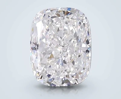 3.19ct F VS1 Very Good Cut Cushion Lab Grown Diamond
