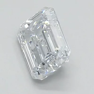 1.00ct E SI1 Very Good Cut Emerald Lab Grown Diamond
