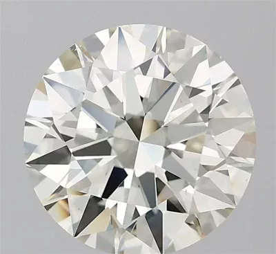 3.05ct K VS2 Rare Carat Ideal Cut Round Diamond