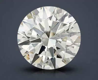 3.05ct K VS2 Rare Carat Ideal Cut Round Diamond