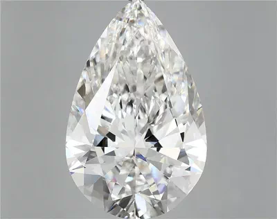 12.00ct E VVS2 Rare Carat Ideal Cut Pear Lab Grown Diamond