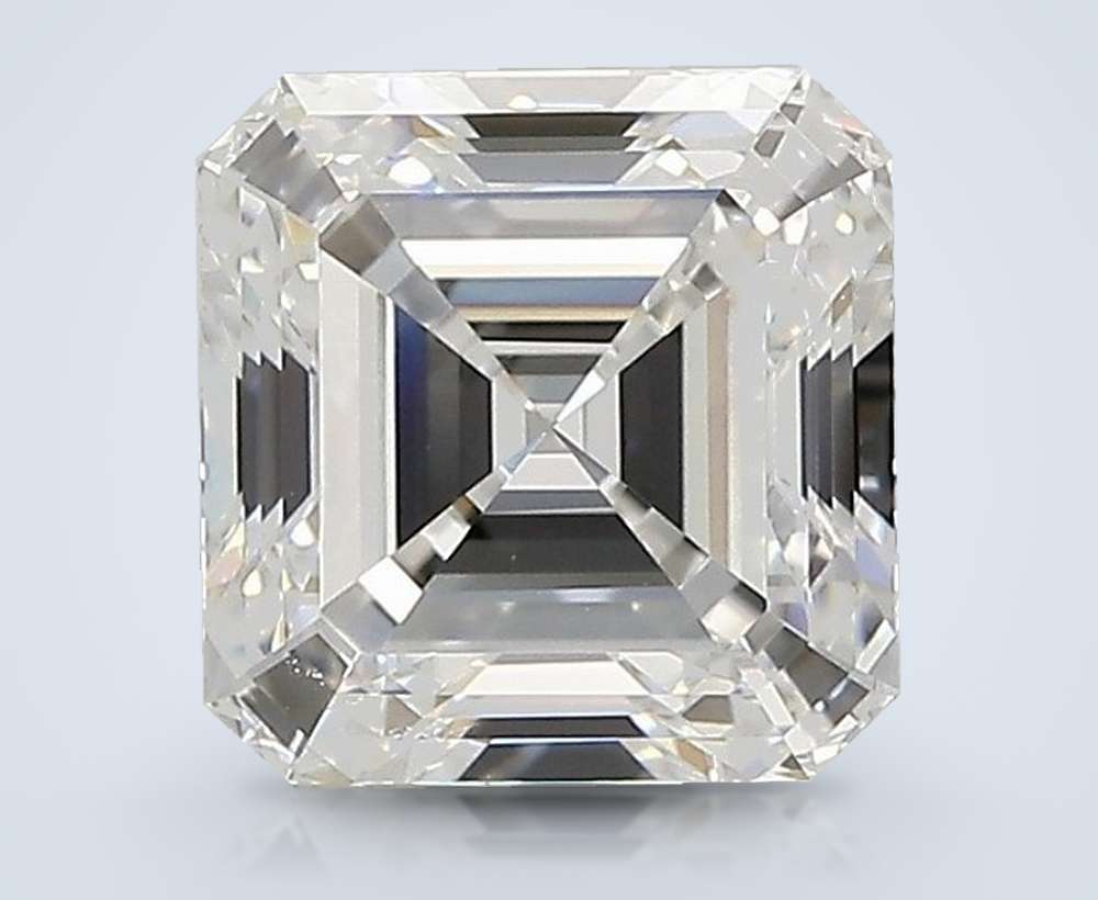 2.22ct D VVS2 Very Good Cut Asscher Lab Grown Diamond