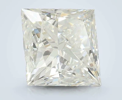 3.04ct E VS2 Rare Carat Ideal Cut Princess Lab Grown Diamond