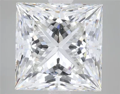 10.30ct F VS2 Rare Carat Ideal Cut Princess Lab Grown Diamond