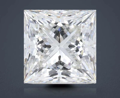 10.30ct F VS2 Rare Carat Ideal Cut Princess Lab Grown Diamond