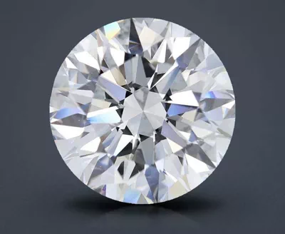 7.01ct H VS2 Rare Carat Ideal Cut Round Diamond