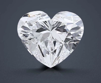 2.52ct D VS1 Rare Carat Ideal Cut Heart Lab Grown Diamond