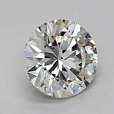 0.53ct H SI1 Rare Carat Ideal Cut Round Diamond