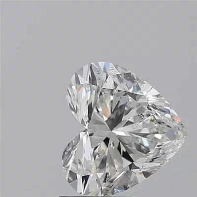 3.53ct F SI2 Rare Carat Ideal Cut Heart Diamond