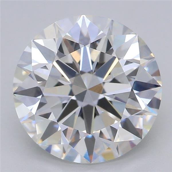 2.07ct E VVS2 Rare Carat Ideal Cut Round Lab Grown Diamond