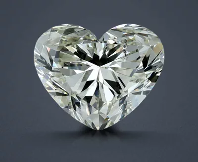 1.50ct K SI1 Very Good Cut Heart Diamond