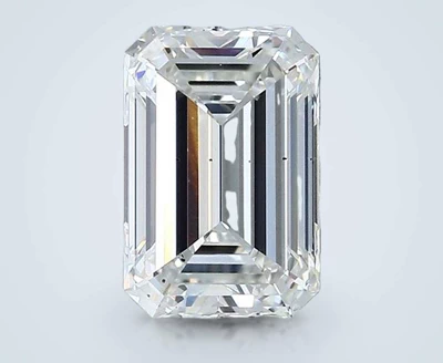 2.05ct G VS2 Rare Carat Ideal Cut Emerald Lab Grown Diamond