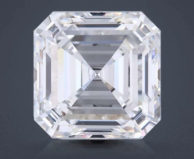 10.51ct F VVS2 Very Good Cut Asscher Lab Grown Diamond