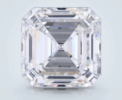 10.51ct F VVS2 Very Good Cut Asscher Lab Grown Diamond