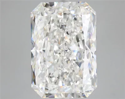 10.25ct F VVS2 Rare Carat Ideal Cut Radiant Lab Grown Diamond