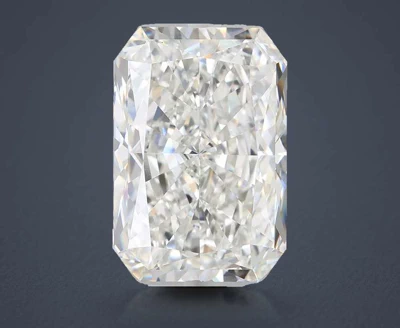 10.25ct F VVS2 Rare Carat Ideal Cut Radiant Lab Grown Diamond