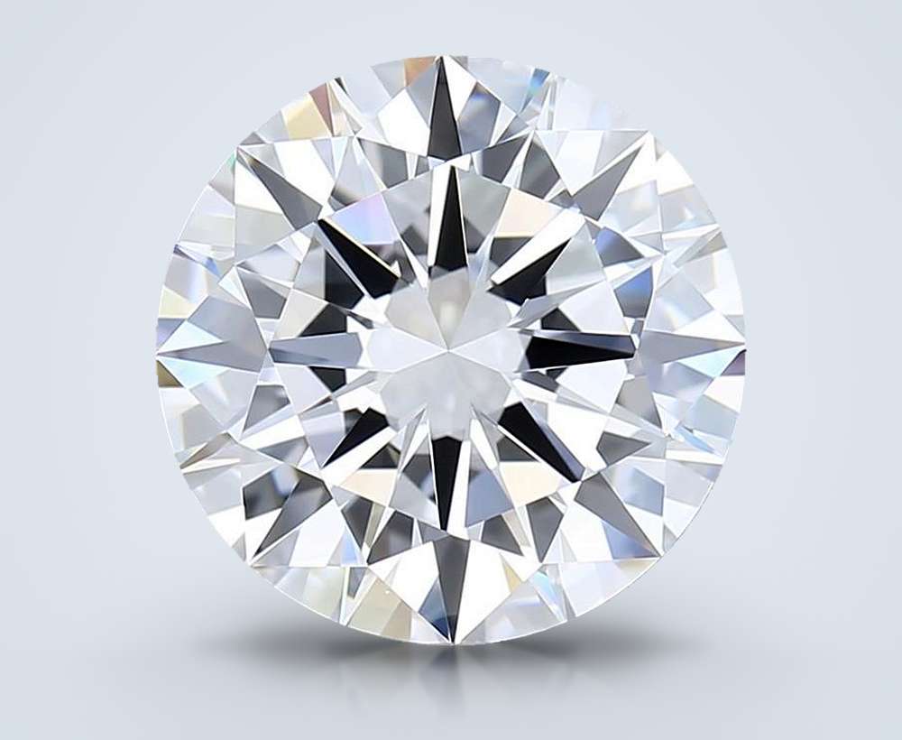6.02ct E IF Excellent Cut Round Lab Grown Diamond