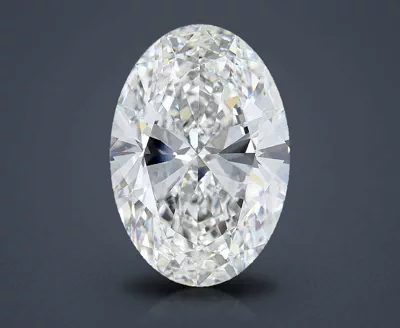 15.00ct F VVS2 Rare Carat Ideal Cut Oval Lab Grown Diamond