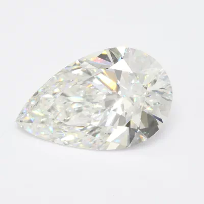 2.49ct F VVS2 Rare Carat Ideal Cut Pear Lab Grown Diamond