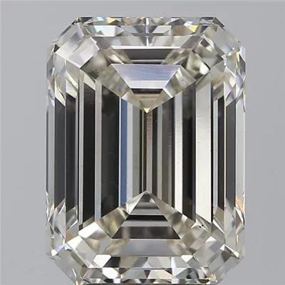 4.50ct J VS2 Excellent Cut Emerald Lab Grown Diamond