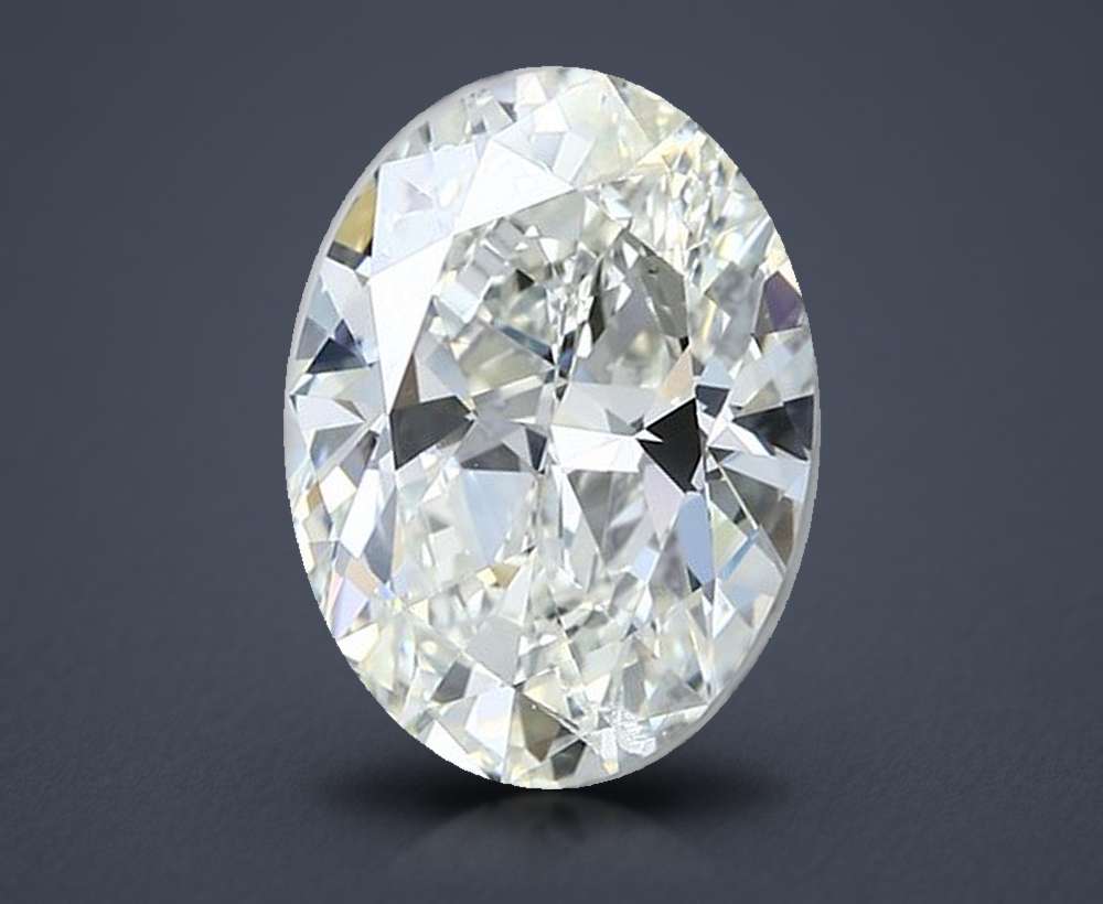 5.01ct K SI2 Excellent Cut Oval Diamond