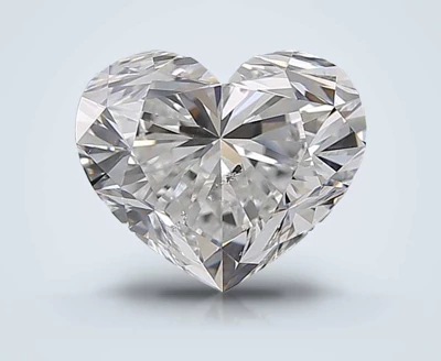 2.20ct E SI2 Rare Carat Ideal Cut Heart Diamond