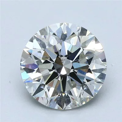 2.70ct I SI1 Rare Carat Ideal Cut Round Diamond
