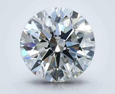 2.70ct I SI1 Rare Carat Ideal Cut Round Diamond