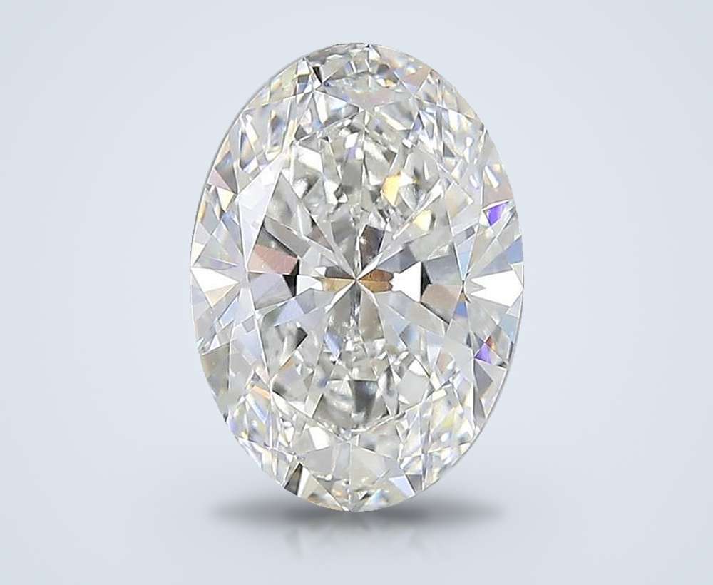 15.05ct F VVS2 Very Good Cut Oval Lab Grown Diamond