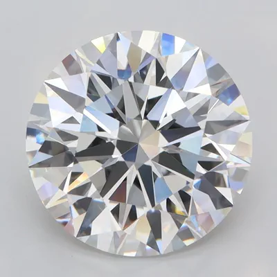 4.04ct F VVS2 Rare Carat Ideal Cut Round Lab Grown Diamond