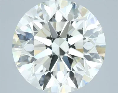 3.01ct J VS2 Excellent Cut Round Diamond