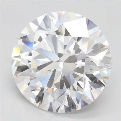 3.87ct D FL Rare Carat Ideal Cut Round Lab Grown Diamond
