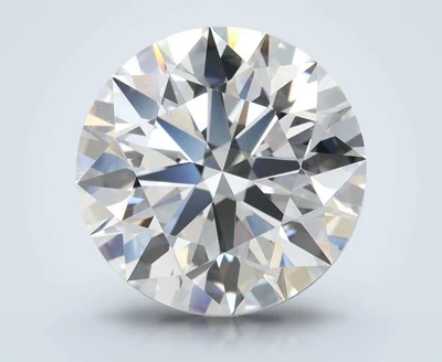 5.04ct D FL Rare Carat Ideal Cut Round Lab Grown Diamond