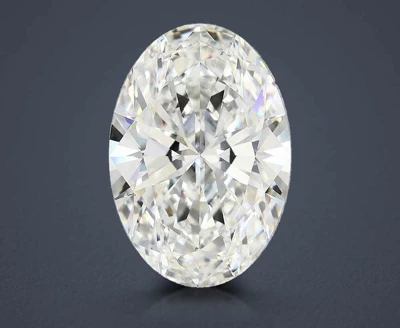 11.30ct E VVS2 Rare Carat Ideal Cut Oval Lab Grown Diamond