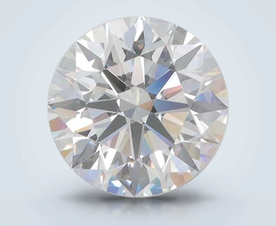 4.04ct D VVS2 Rare Carat Ideal Cut Round Lab Grown Diamond