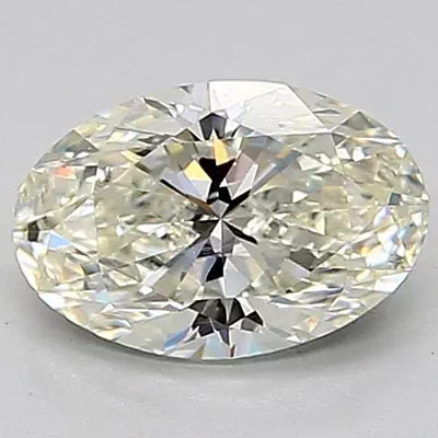 0.91ct K SI1 Very Good Cut Oval Diamond