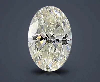 0.91ct K SI1 Very Good Cut Oval Diamond