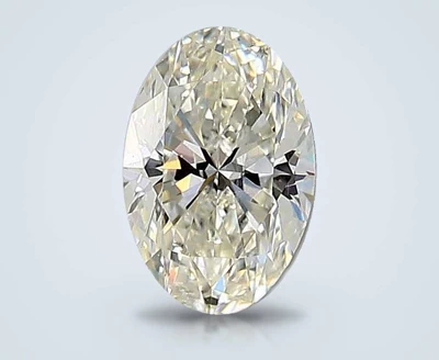 0.91ct K SI1 Very Good Cut Oval Diamond