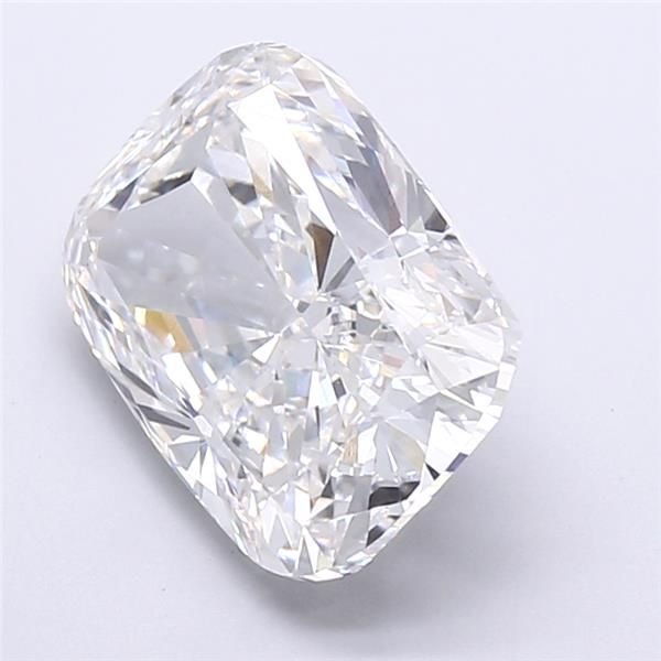 6.42ct E VVS2 Rare Carat Ideal Cut Cushion Lab Grown Diamond